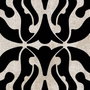 Conceptum Alfombra Eugene V3 - 4652 - 4 Blanco y Negro 120 x 180 cm